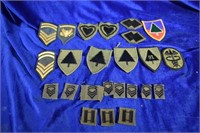 24 Piece Military Insignia Lot