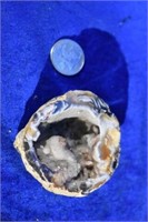 Small Agate w/ Drusy Crystal Center