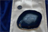 1 Thick Slab of Blue Agate