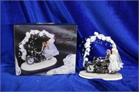 Harley Davidson Wedding Cake Topper