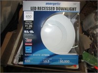 6-- RECESSED LED DOWNLIGHTS