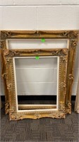2 Lovely Ornate Picture Frames- Fit pictures size