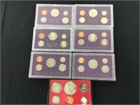 1974,84,85,87,88,92,93 US Mint Proof Sets
