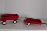 Barge Wagon and Spreader 1/16  Ertl