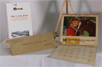 Cockshutt Calendar, Envelope, Mac's Note Book