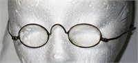 19th Century Brass Wire Frame Glasses