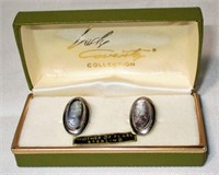 Sterling Sarah Coventry Cameo Earrings