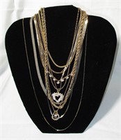 Lot of Vintage Costume Jewelry Necklaces