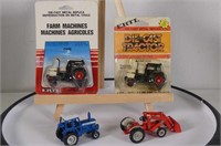 4 Tractors - Ford TW-20, Ford 8N W/ Loader, 2 Case
