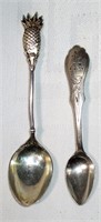 Pair of Early Hallmarked Spoons