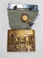 American Legion Pin and Horse on Train Medal