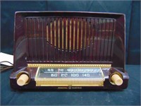 GENERAL ELECTRIC 404 AM TUBE RADIO 1950