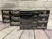 Lot of 18 Charsoul Bamboo Charcoal Toothpaste