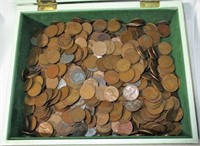 4.5 Pounds of Wheat Pennies Unsearched