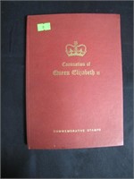 CORONATION OF QUEEN ELIZABETH II STAMP BOOK