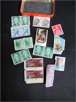 BOX LOT OF MISC STAMPS
