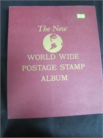 WORLD WIDE STAMP COLLECTION BOOK