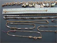 BOX LOT OF NECKLACES