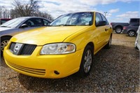 '06 Nissan Sentra Yellow Recon Title
