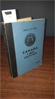 VINTAGE CANADIAN COIN BOOK 5 CENT 1858 - DATE 1960