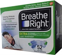 Breathe Right Extra Nasal Strip, Clear,