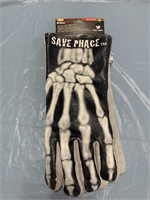 NEW SAVE PHAVE BONES DESIGN WELDING GLOVES (L)