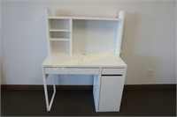 *White Student Desk w/ Hutch Top IKEA