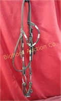 Bridle: Vintage Leather w/ Silver Accent Headstall