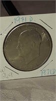 US 1971D EISENHOWER $1.00 COIN