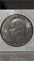 US 1972D EISENHOWER $1.00 COIN
