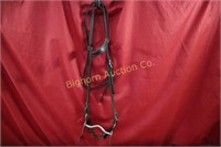Bridle: Leather Headstall, Grazing Bit