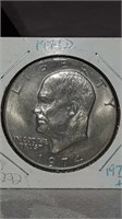 US 1974D EISENHOWER $1.00 COIN
