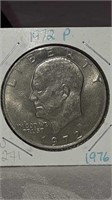 US 1976P EISENHOWER $1.00 COIN