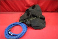 Horn Bags, Lead Rope: 2pc lot