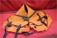 Hunter Orange Nylon Saddle Bags