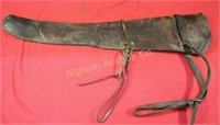 Leather Rifle Scabbard 30" long