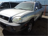 2004 Hyundai Santa fe KM8SC73E84U791467 Silver