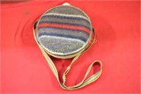 Canteen w/ Strap Wool Blanket Covered