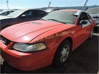 2000 Ford Mustang 1FAFP4042YF134166 Red