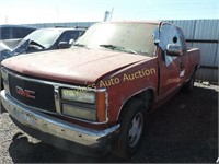 1993 GMC Sierra 2GTEC19H6P1500089 Red