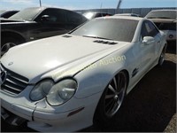 2003 Mercedes SL-Class WDBSK75F23F016404 White