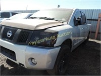 2006 Nissan Titan 1N6AA07A76N558842 Silver