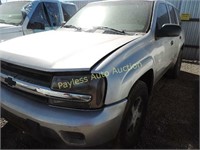 2006 Chevrolet Trailblazer 1GNDS13S862258012 Silve