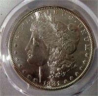 1881-S Morgan Silver dollar PCGS Graded