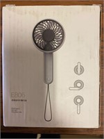 Set of 2 | Mini Rechargeable Folding Fan | White