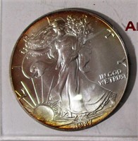 1987 American Eagle Silver Dollar #1