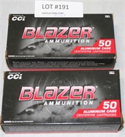 2 FULL BOXES OF CCI BLAZER 944 AMMUNITION - 2 X