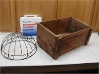 Old Box, Flower Basket, Case
