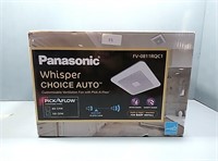Panasonic whisper choice auto customizable