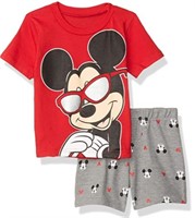 New- Mickey Mouse French Terry T-Shirt Shorts